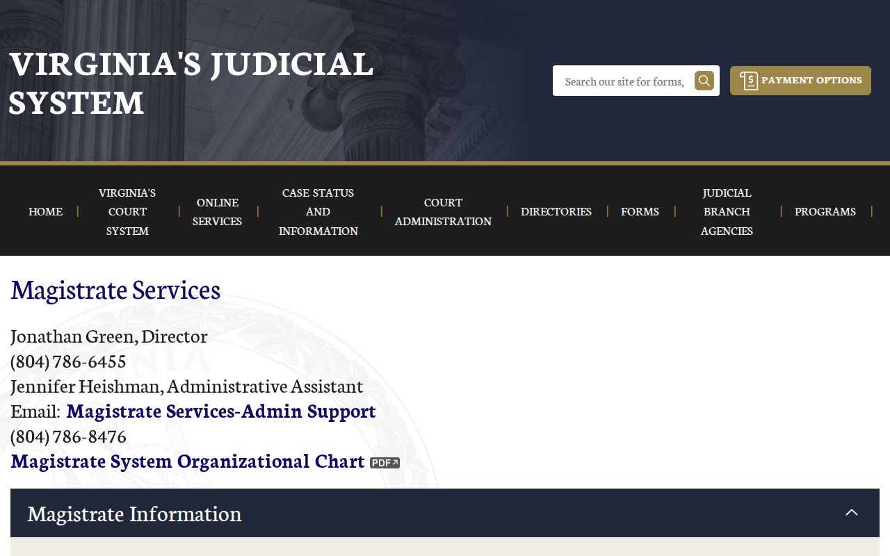 Alleghany County bench warrants, Virginia magistrate process and bail information